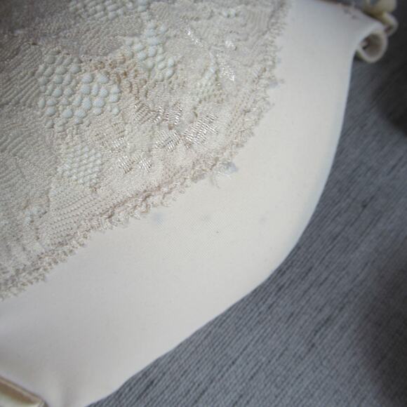 Maidenform Bra Corset Top Womens 38D Nude Lace Slimming Body Shaper Underwire - Picture 3 of 11